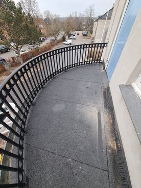 Balkon på Rungsted Privat Skole
