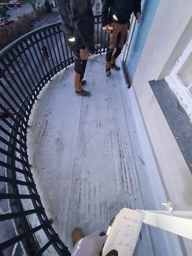 Balkon på Rungsted Privat Skole